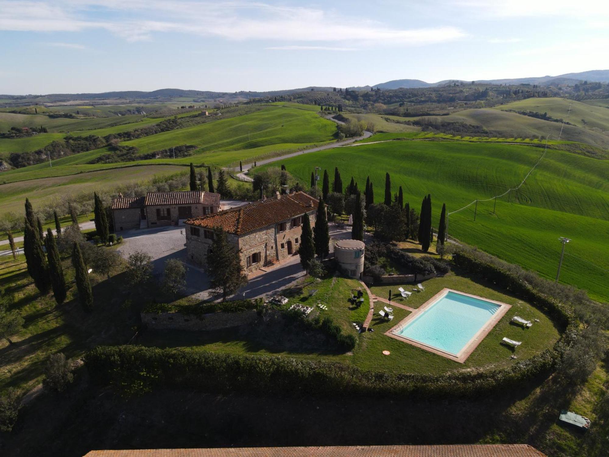 Agriturismo Bombina Villa Montisi Bagian luar foto